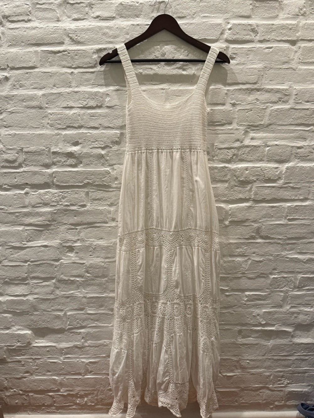 White Maxi Vacation Dress